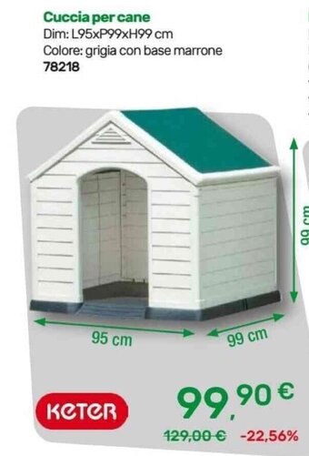Bricoware Cuccia per cane offerta