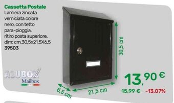 Bricoware Cassetta Postale offerta