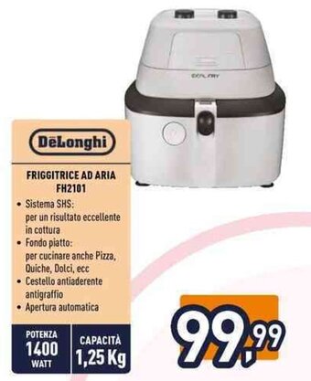 DeLonghi FRIGGITRICE AD ARIA FH2101