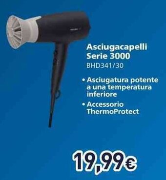 Asciugacapelli Serie 3000 BHD341/30