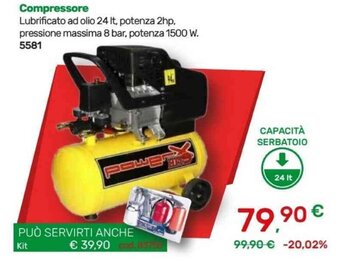 Bricoware Compressore offerta