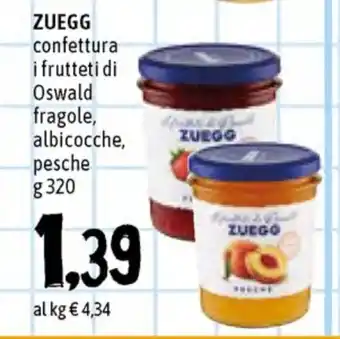 Famila Superstore Zuegg Confettura I frutteti di Oswald 320g offerta
