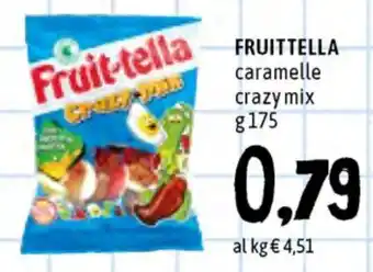 Famila Superstore Fruittella Caramelle crazy mix 175g offerta