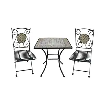 Brico Io Set 1 tavolo quadrato 60x60+ 2 sed offerta