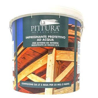 La pittura italiana impregnante base acqua per la protezione del legno