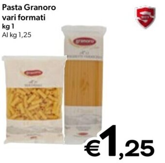 MAX Supermercati Pasta Granoro vari formati kg 1 offerta