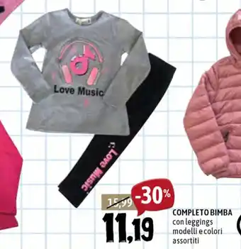 Famila Superstore Completo Bimba offerta
