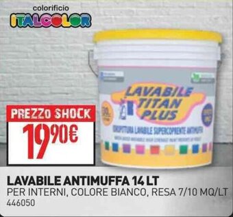 LAVABILE ANTIMUFFA 14 LT