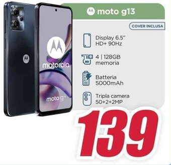 Trony motorola moto g13 offerta