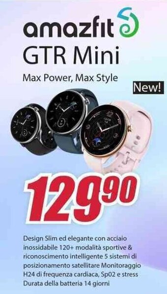 amazfit GTR Mini Max Power, Max Style