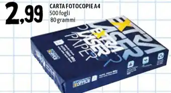 Famila Superstore Carta Fotocopie A4 offerta