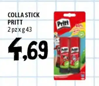 Famila Superstore Pritt Colla Stick 2pz x 43g offerta