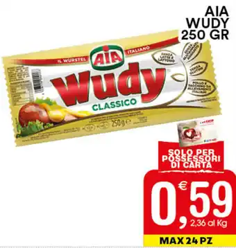 Gecop Aia Wudy 250gr. offerta