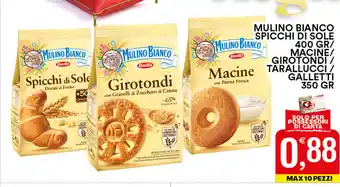 Gecop Mulino Bianco Spicchi Di Sole 350/400gr. offerta