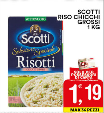 Gecop Scotti Riso Chicchi Grossi 1kg offerta