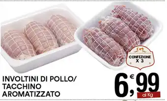 Gecop Involtini di Pollo/Tacchino Aromatizzato offerta