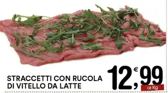 Gecop Straccetti Con Rucola di Vitello da Latte offerta