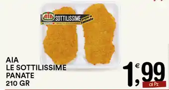 Gecop Aia le Sottilissime Panate 210gr. offerta