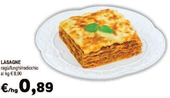 Crai LASAGNE ragù/funghi/radicchio offerta