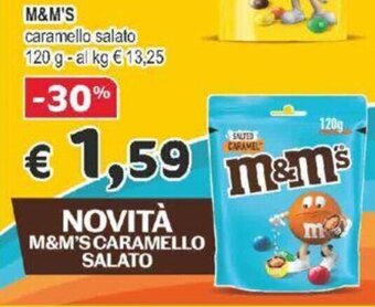 Crai M&M'S caramello salato 120 g offerta