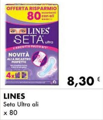 Iper Tosano LINES Seta Ultra ali x 80 offerta