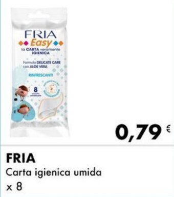 Iper Tosano FRIA Carta igienica umida x 8 offerta
