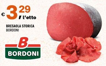 A&O BRESAOLA STORICA BORDONI offerta
