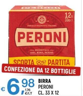 BIRRA PERONI CL. 33 X 12