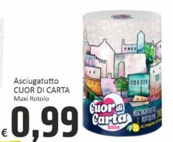 Paghi Poco Asciugatutto CUOR DI CARTA Maxi Rotolo offerta