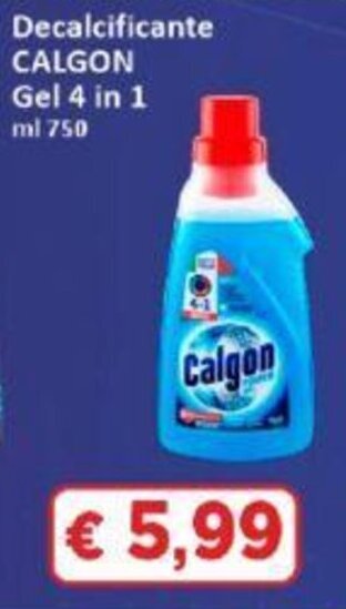 Decalcificante CALGON Gel 4 in 1 ml 750