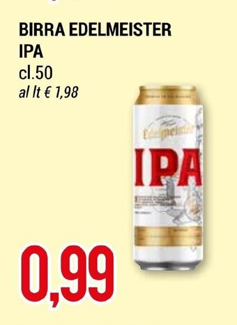 BIRRA EDELMEISTER IPA cl. 50