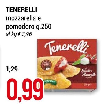 Hardis TENERELLI mozzarella e pomodoro g.250 offerta