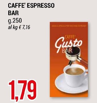 CAFFE' ESPRESSO BAR g.250