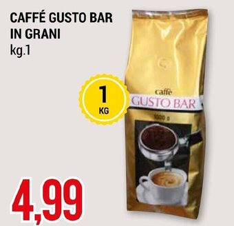 CAFFÉ GUSTO BAR IN GRANI kg.1