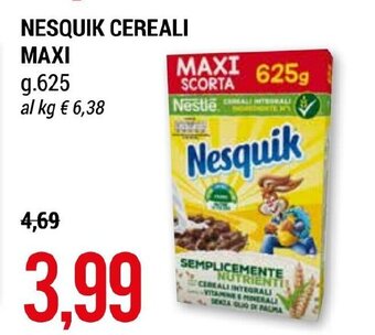 NESQUIK CEREALI MAXI g. 625