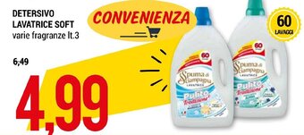Hardis DETERSIVO LAVATRICE SOFT varie fragranze It.3 offerta