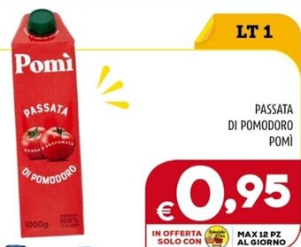 PASSATA DI POMODORO POMÌ LT 1