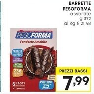 Pam Pesoforma barrette offerta
