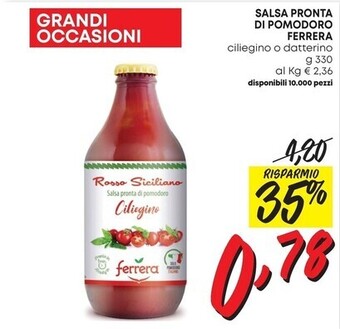 Ferrera - salsa pronta di pomodoro