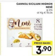 Nene - cannoli siciliani mignon