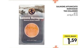Pam The icelander salmone affumicato norvegese offerta