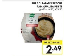 Pam pure di patate fresche qualità per te