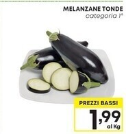 Pam Melanzane tonde offerta