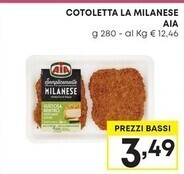 Pam Aia cotoletta la milanese offerta
