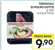 Pam Tentacoli di polpo cotto offerta