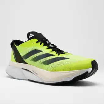 Decathlon Scarpe running uomo adidas adizero boston 12 gialle offerta