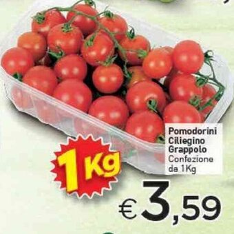 Crai Pomodorini Ciliegino Grappolo Confezione da 1Kg offerta