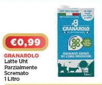 Crai GRANAROLO Latte Uht Parzialmente Scremato 1 Litro offerta