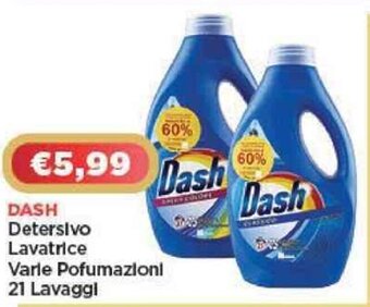 Crai DASH Detersivo Lavatrice Varle Pofumazioni 21 Lavaggi offerta