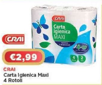 CRAI Carta Iglenica Maxi 4 Rotoli